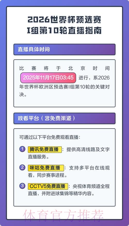2026世界杯直播实时更新高清直播怎么看 2026世界杯直播实时更新高清直播怎么看